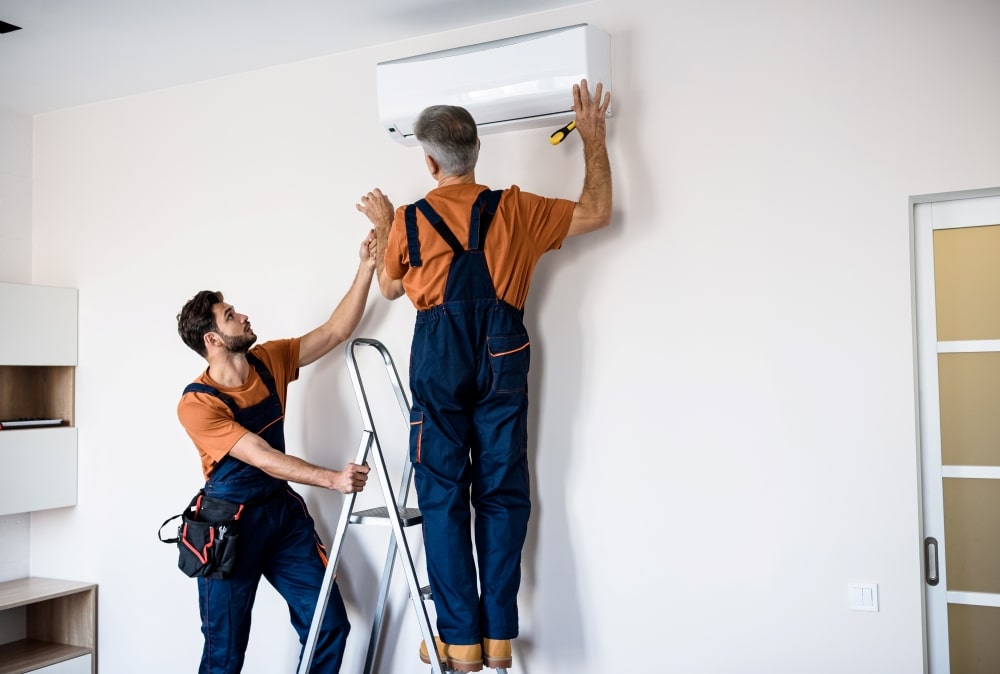 A professional knows the best place to install both outdoor and indoor units.