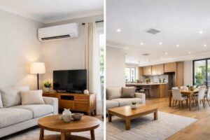 split system vs ducted ac